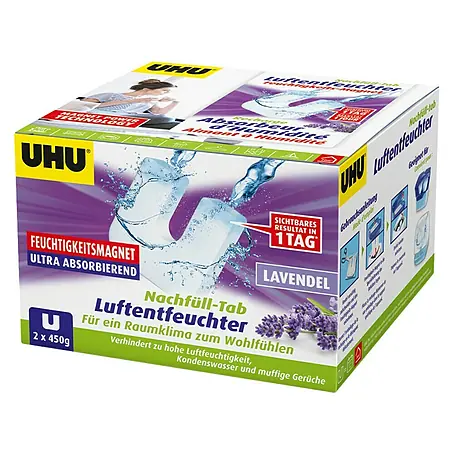 UHU  Luftentfeuchter-Tabs Ambiance Magnet-Tabs