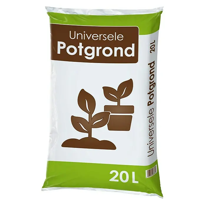 BAUHAUS Potgrond - 20 l - Diagonaal zicht