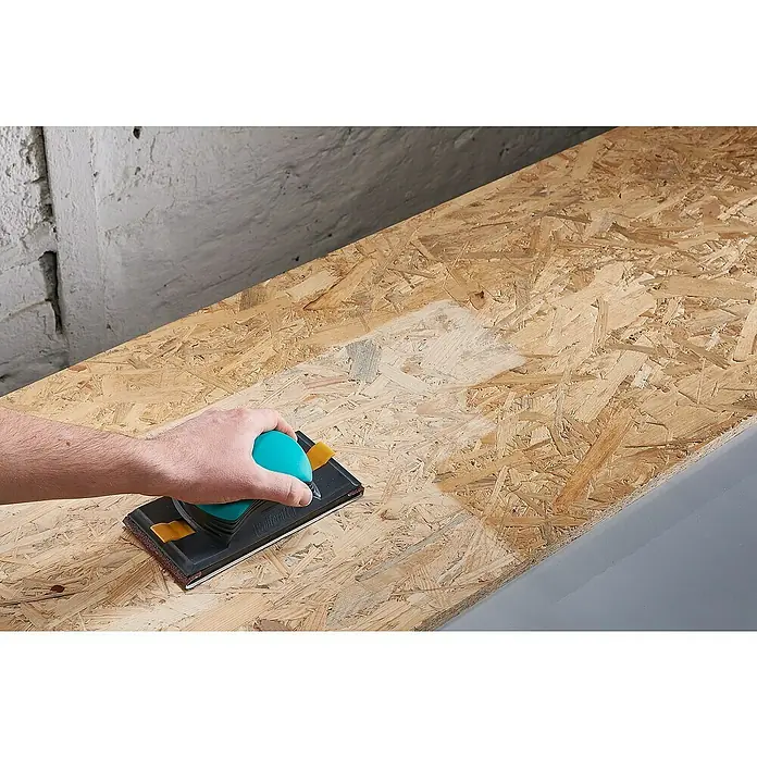 Wolfcraft Schleifpapier - Breite: 93 mm, Körnung: 240 - Anwendungsbeispiel