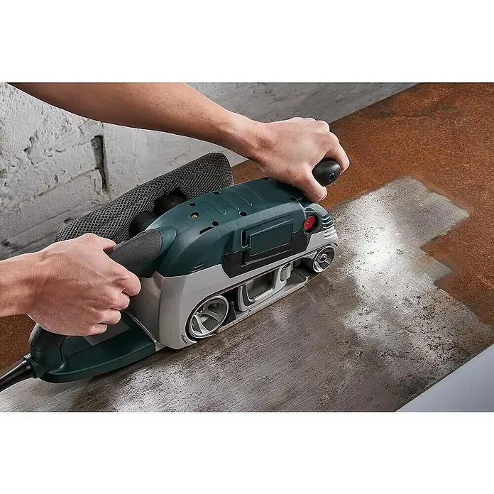 Wolfcraft Schleifband K120 - Inhalt: 3 Stk., Körnung: 120 - Anwendungsbeispiel