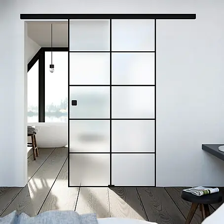 Diamond Doors Black Edition Staklena klizna vrata