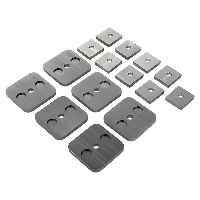 Diamond Doors Distanzscheiben-Set Tender Pure - Passend für: Diamond Doors Glasschiebetür-Beschlag Tender Pure - Ansicht von oben