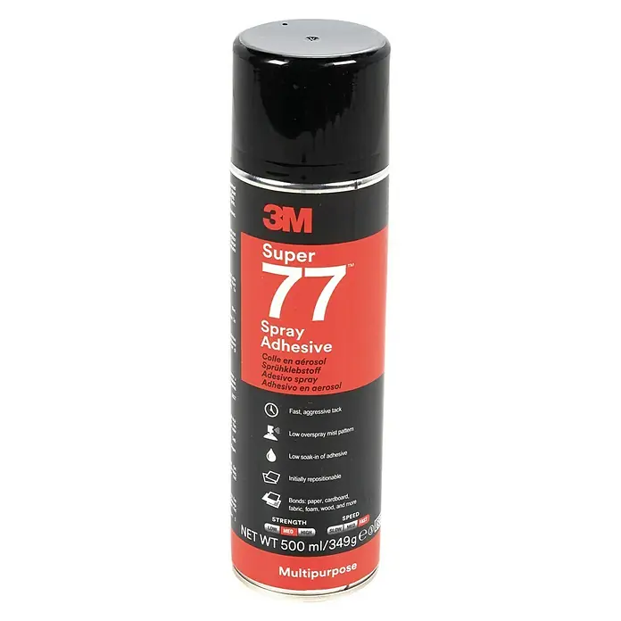 3M Sprühkleber Super 77 - 500 ml - Vorderansicht