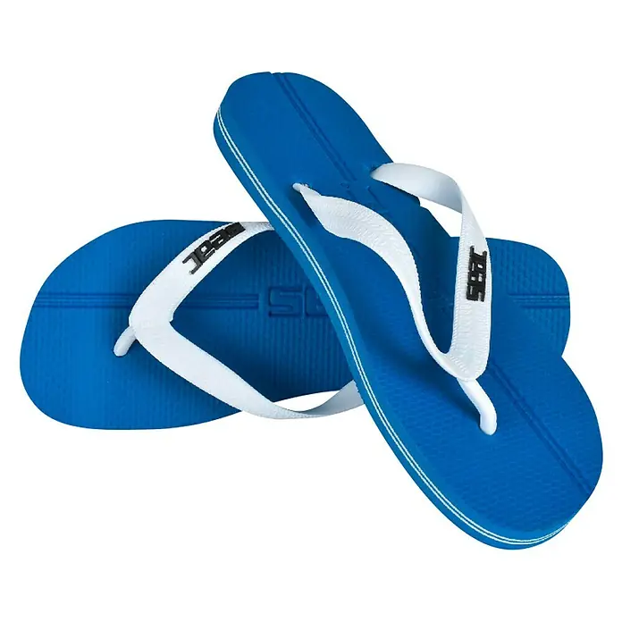 Seac Sub Chanclas Maui - Talla de pie: 47 - 48, Azul/Blanco - Vista angular