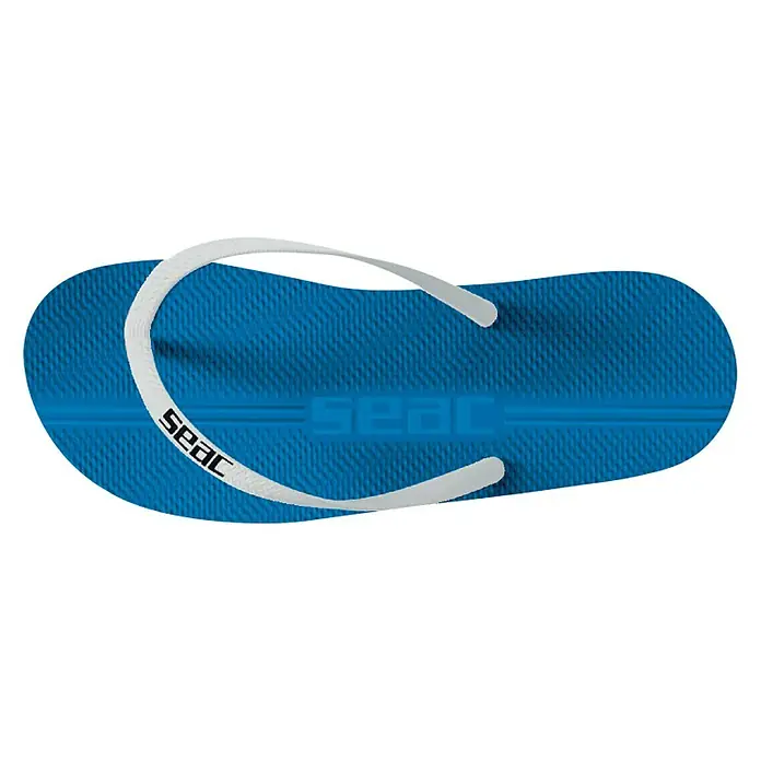 Seac Sub Chanclas Maui - Talla de pie: 47 - 48, Azul/Blanco - Vista descendente