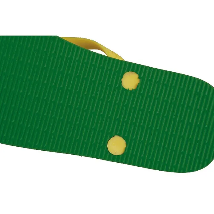 Seac Sub Chanclas Maui - Talla de pie: 43/44, Verde/Amarillo - Primer plano