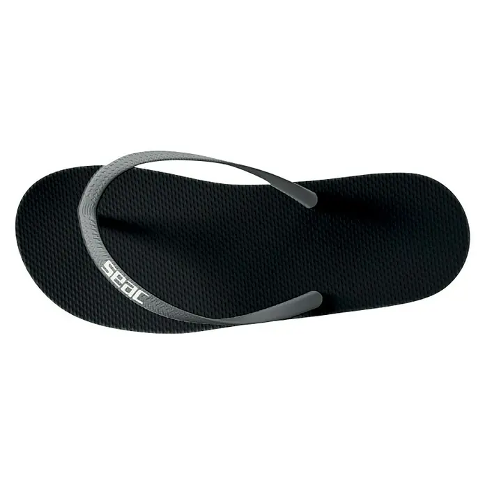 Seac Sub Chanclas Ohau - Talla de pie: 37/38, Negro/Gris - Vista descendente