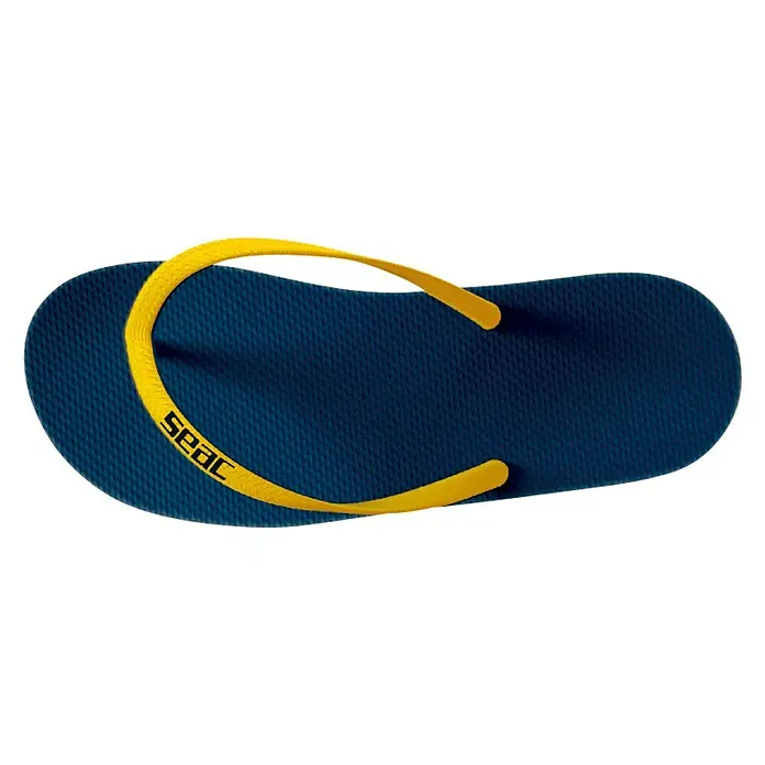 Seac Sub Chanclas Ohau - Talla de pie: 37/38, Azul/Amarillo - Vista descendente