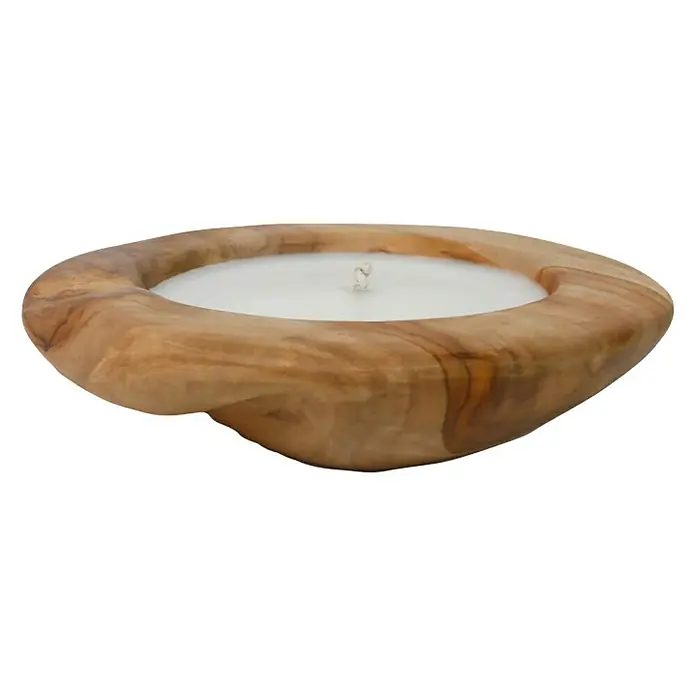 Dekorativna svijeća Amber - Promjer: 30 cm - Pogled sprijeda
