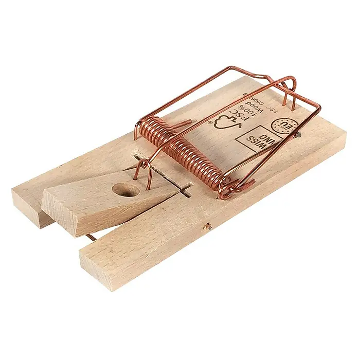 Swissinno Classic Zamka za štakore - Zamka za miševe - Dijagonalni pogled