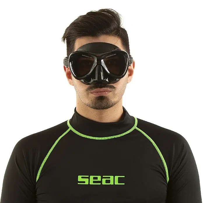 Seac Sub Gafas de buceo Cove - Negro, Apto para: Adultos - Producto en uso