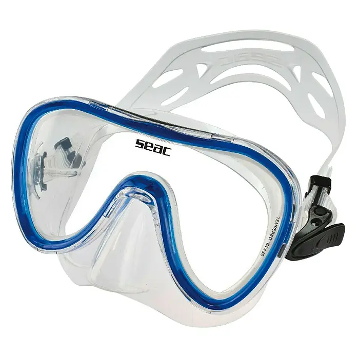 Seac Sub Gafas de buceo Salina - Azul, Apto para: Adultos - Vista angular