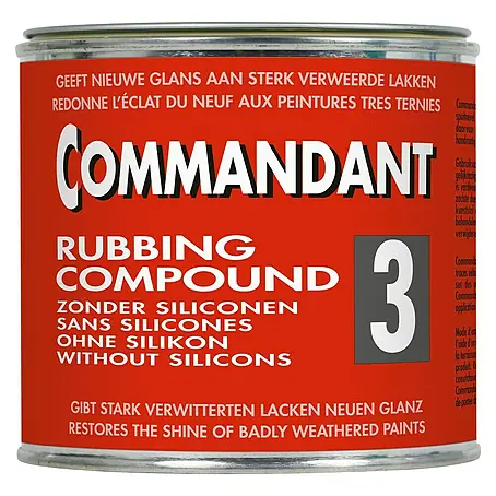 Commandant  Autoreiniger en was 3 Rubbing Compound