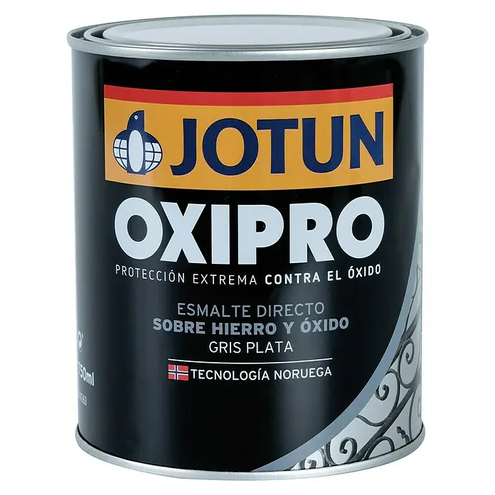 Jotun Esmalte para metal  Antioxidante Oxipro - Gris plata, 750 ml - Vista frontal
