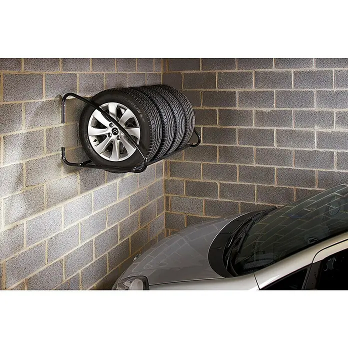 Mottez Metall-Reifen- & Lagerregal - L x B x H: 100 x 75 x 60 cm, Traglast: 100 kg - Stimmungsaufnahme