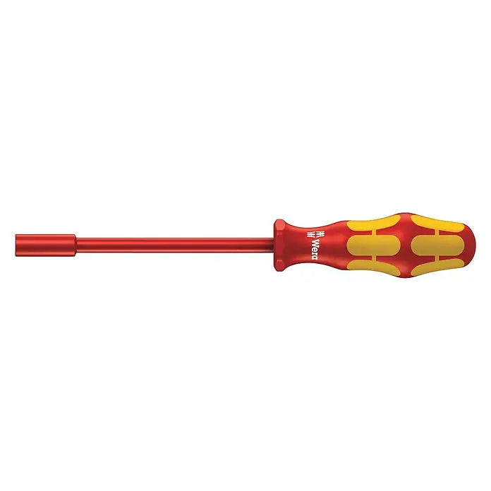Wera Kraftform Plus Elektriker-Schraubendreher 190 I - Schlüsselweite: 12 mm, Klingenlänge: 125 mm - Vorderansicht