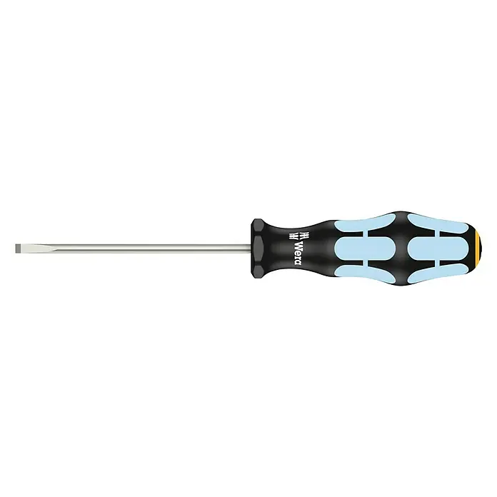 Wera Kraftform Plus Schraubendreher 3335 - Klingenlänge: 100 mm, Klingenbreite: 4 mm - Vorderansicht