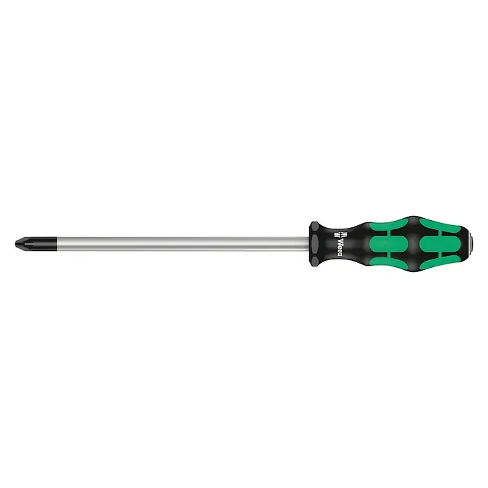 Wera Kraftform Plus Schraubendreher 355 PZ - PZ 4, 200 mm - Vorderansicht