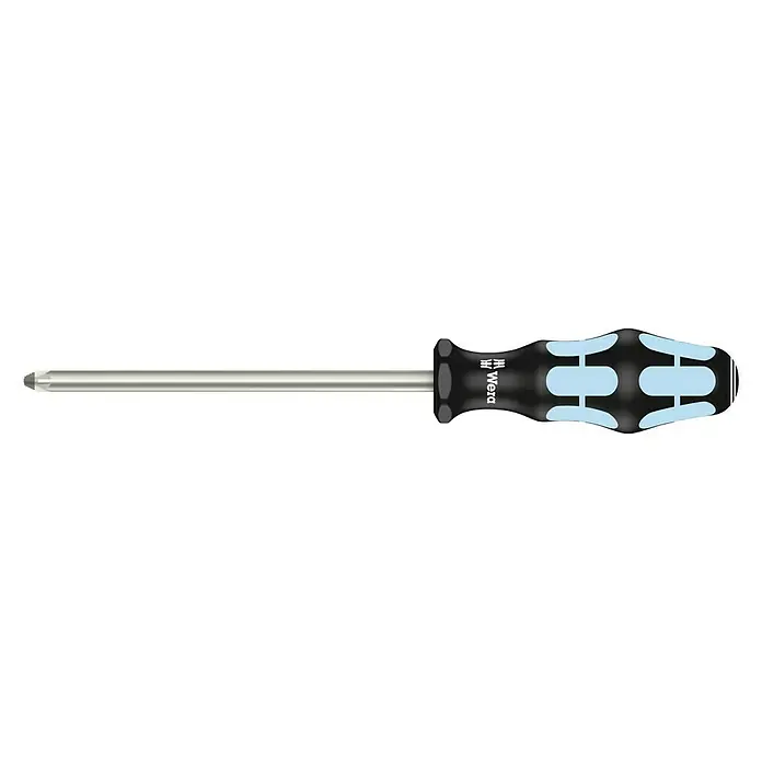 Wera Kraftform Plus Schraubendreher 3355 PZ - PZ 3, Klingenlänge: 150 mm - Vorderansicht