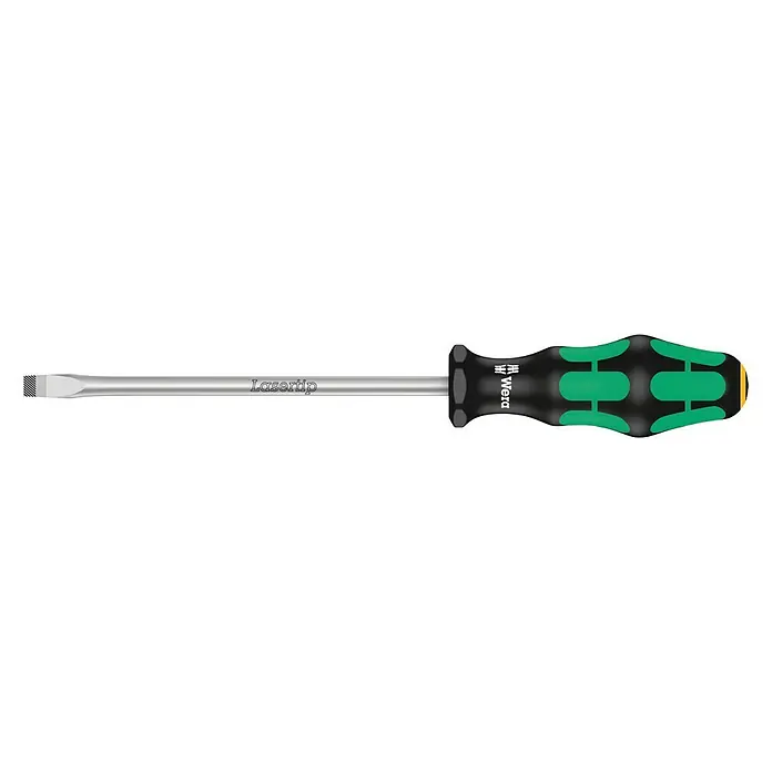 Wera Kraftform Plus Schraubendreher 334 - Klingenlänge: 150 mm, Klingenbreite: 7 mm - Vorderansicht