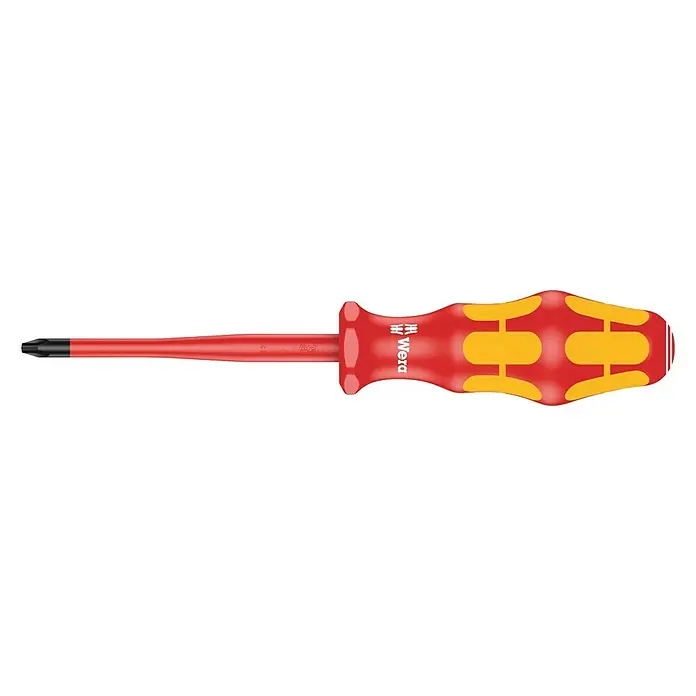 Wera Kraftform Plus Schraubendreher 162 IS - PH 2, Klingenlänge: 100 mm - Vorderansicht