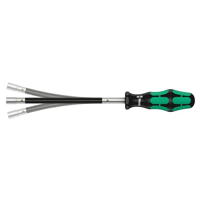 Wera Kraftform Plus Schraubendreher 391 Schlauchklemmen SD - Klingenlänge: 167 mm, Schlüsselweite: 8 mm - Anwendungsbeispiel