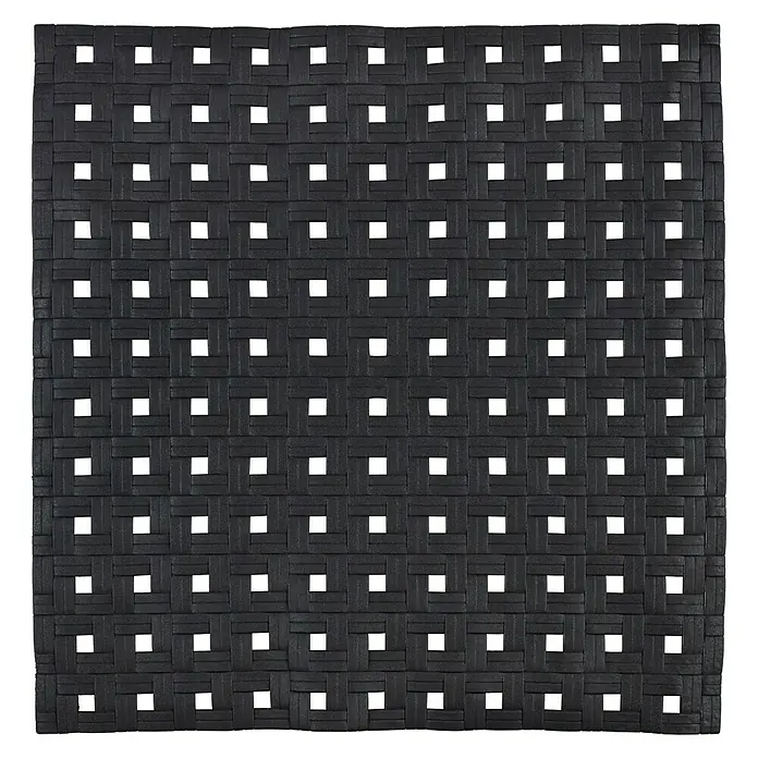 Diaqua Podloga za tuš kabinu Basky - 55 x 54 cm, PVC, Crne boje - Pogled sprijeda