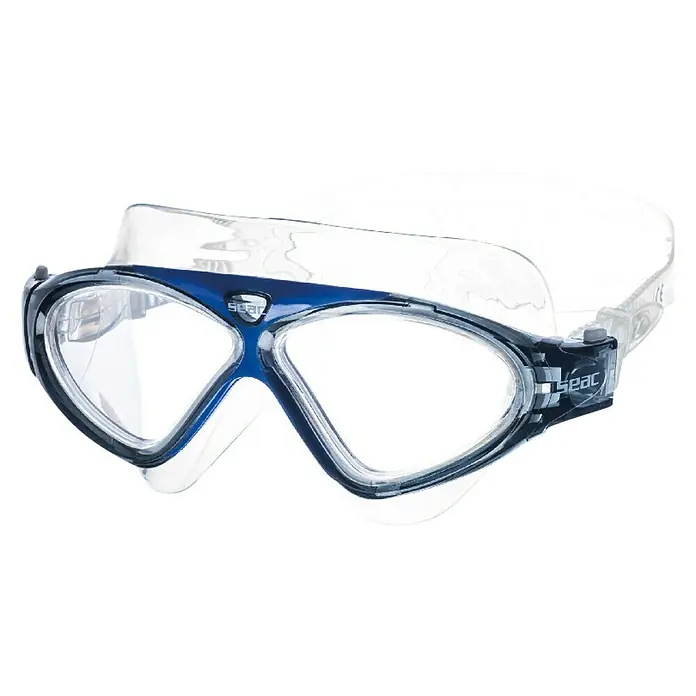 Seac Sub Gafas de natación Vision HD - Azul, Silicona - Vista angular