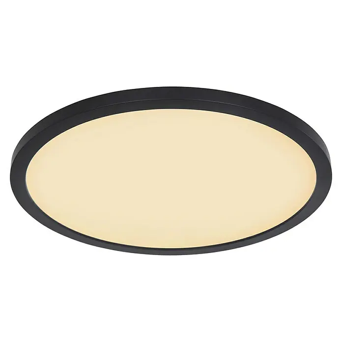 Globo LED-Deckenleuchte rund Sapana - 24 W, Ø x H: 420 mm x 2,5 cm, Warmweiß - Ansicht von unten