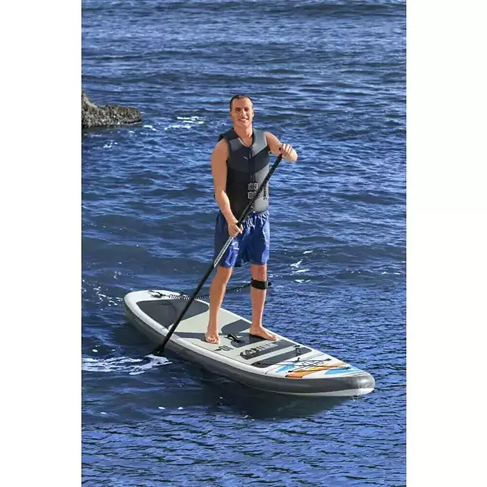 Hydro-Force SUP-daska White Cap - D x Š x V: 305 x 84 x 12 cm, Nosiva sila: 120 kg, Napuhljivo - Proizvod u upotrebi
