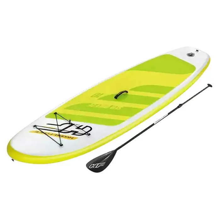 Hydro-Force Paddle surf Sea Breeze - L x An x Al: 3,05 m x 84 cm x 12 cm, Carga útil: 120 kg, Hinchable - Vista angular