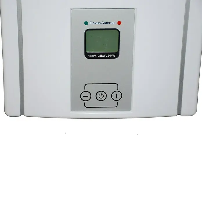 Thermoflow Durchlauferhitzer Elex 3 in 1 - 18/21/24 kW, 7/8,2/9,3 l/min bei 35 °C, Elektronisch - Detailaufnahme