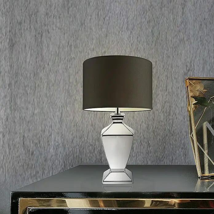 Home Sweet Home Lampvoet Class - 40 W, Kleur: Chroom, Hoogte: 41 cm - Sfeeropname