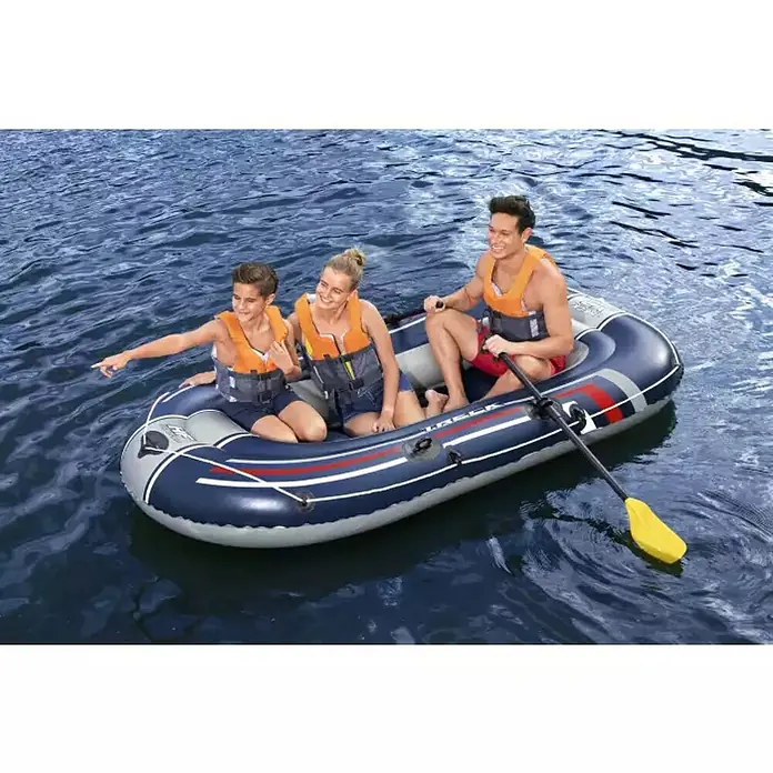 Hydro-Force Gumeni čamac na napuhavanje Treck X2 - D x Š x V: 2,55 m x 1,27 m x 36 cm, Prikladno za: 3 osobe, Nosiva sila: 225 kg - Proizvod u upotrebi