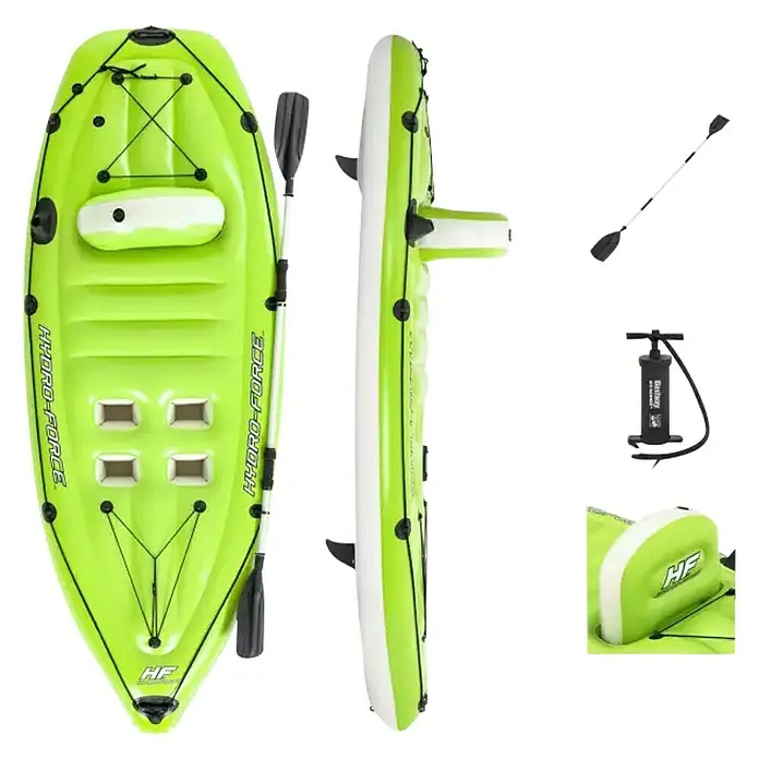 Hydro-Force Kajak Koracle - D x Š x V: 2,7 m x 100 cm x 57 cm, Nosiva sila: 150 kg, Prikladno za: 1 osoba - Pogled s gornje strane