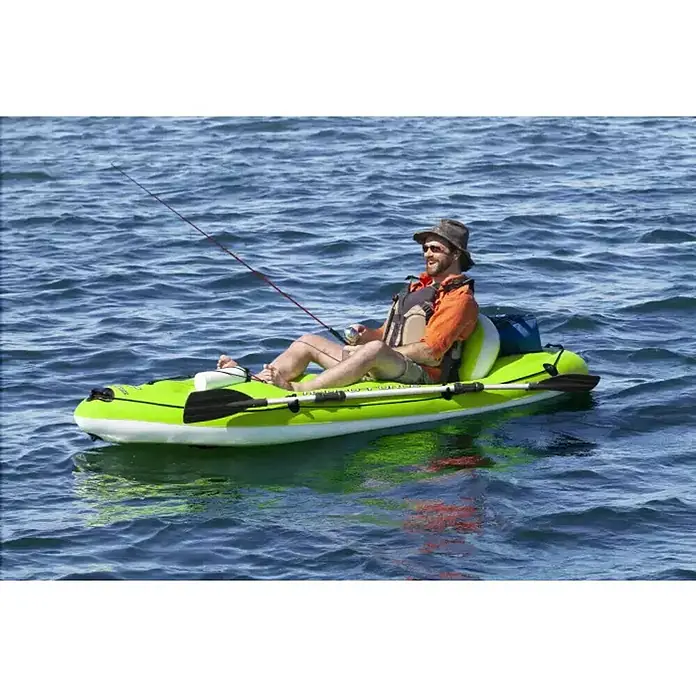 Hydro-Force Kajak Koracle - D x Š x V: 2,7 m x 100 cm x 57 cm, Nosiva sila: 150 kg, Prikladno za: 1 osoba - Proizvod u upotrebi