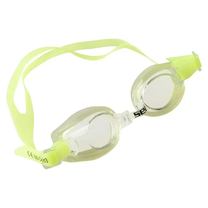 Seac Sub Gafas de natación Kleo - Amarillo, Apto para: Niños - Vista angular