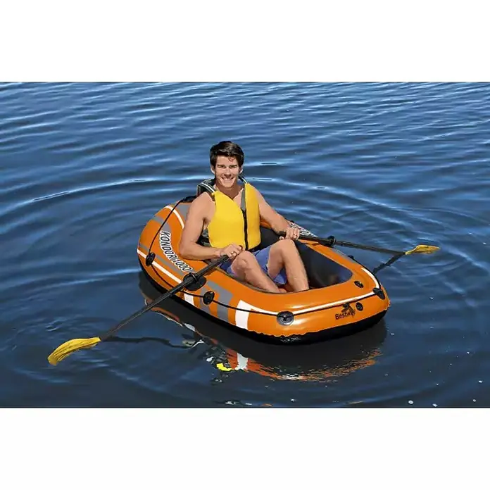 Hydro-Force Opblaasboot Kondor 1000 - l x b x h: 1,55 m x 93 cm x 30 cm, Geschikt voor: 1 persoon, Belasting: 80 kg - Toepassingsvoorbeeld