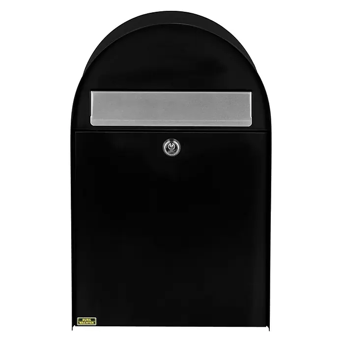 Burg-Wächter Briefkasten Nordic 680 - Format Einwurf: DIN C4, 242 x 33 mm, Stahl - Vorderansicht