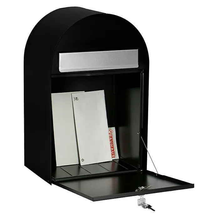 Burg-Wächter Briefkasten Nordic 680 - Format Einwurf: DIN C4, 242 x 33 mm, Stahl - Anwendungsbeispiel