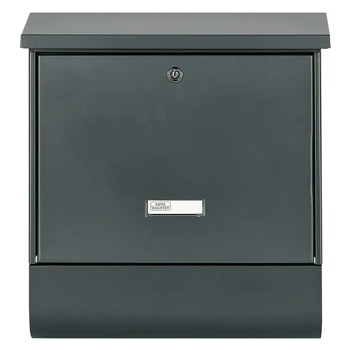 Burg-Wächter Brievenbusset Nordland - l x b x h: 115 x 380 x 425 mm, Staal, Met krantenvak - Vooraanzicht