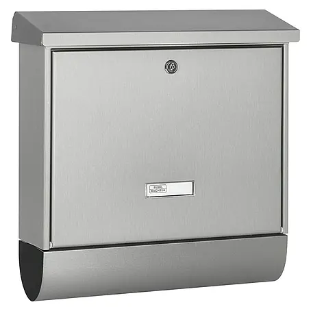 Burg-Wächter  Briefkasten-Set Inoxstar