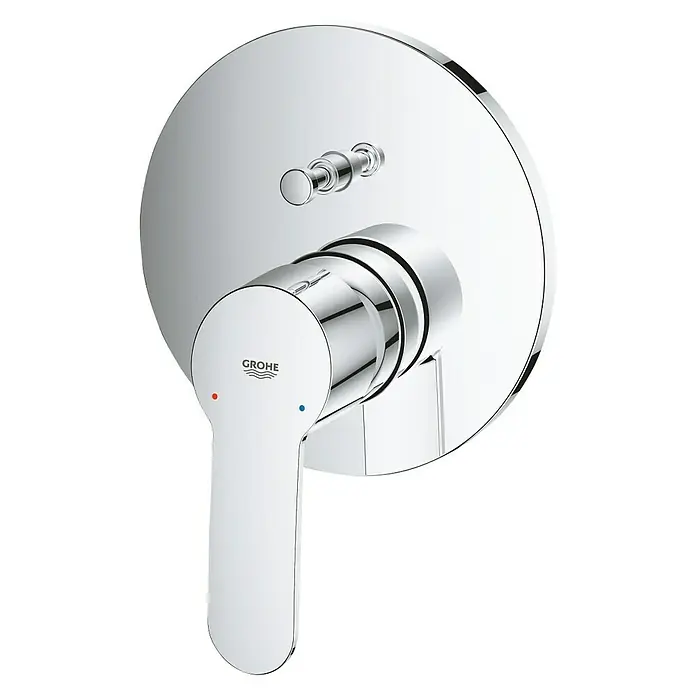 Grohe Eurostyle Cosmopolitan UP-Brausearmatur - Chrom, Glänzend - Diagonale Ansicht