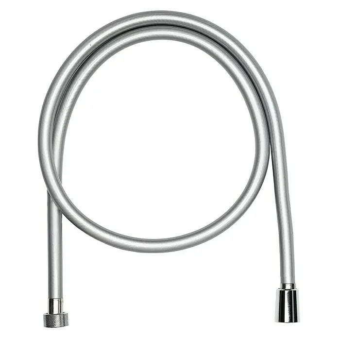 Camargue Crijevo za tuš - Duljina: 160 cm, ½″, Plastika, Srebrne boje - Pogled sprijeda