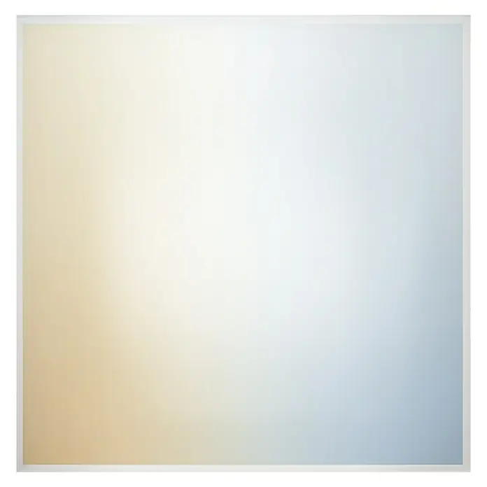 Ledvance Smart+ WiFi LED-Panel Framelesspanel CCT 40x40 - 28 W, L x B x H: 450 x 450 x 69 mm, Weiß - Vorderansicht