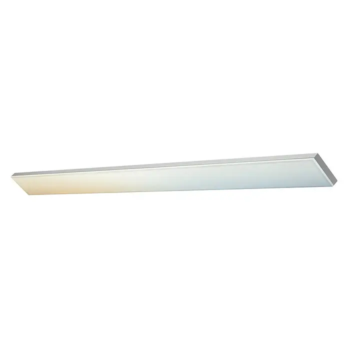 Ledvance Smart+ WiFi LED-Panel Framelesspanel CCT 120x10 - 35 W, L x B x H: 1.200 x 100 x 65 mm, Weiß, Warmweiß - Diagonale Ansicht