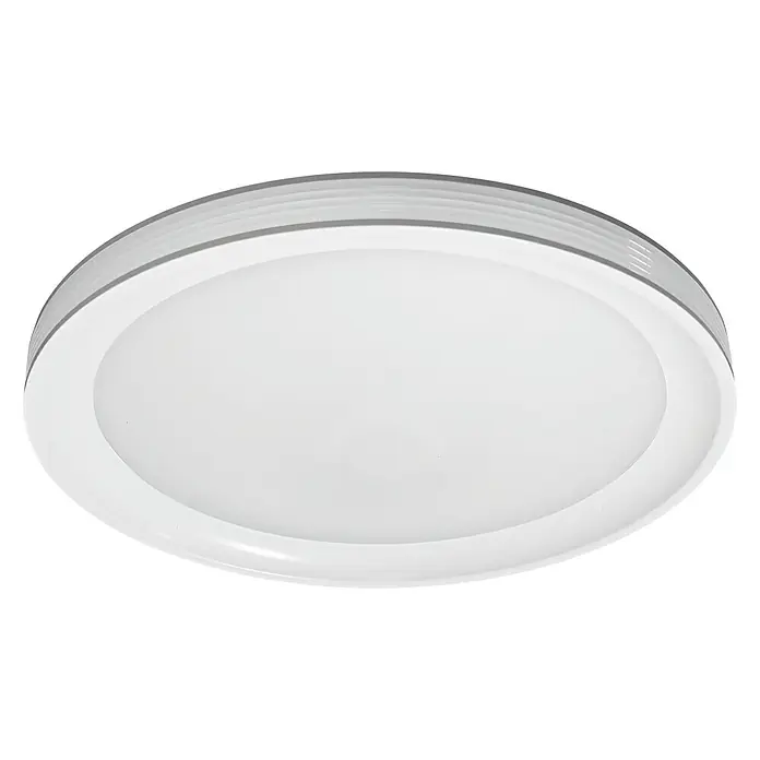 Ledvance Smart+ WiFi LED-Deckenleuchte rund Ceiling Frame CCT - Ø x H: 495 x 83 mm, Weiß - Ansicht von unten