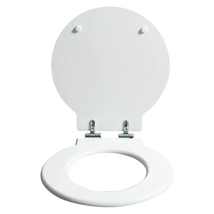 WC-Sitz Loft - Mit Absenkautomatik, MDF, Weiß - Vorderansicht