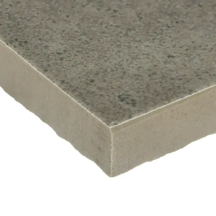 Feinsteinzeugfliese Serpico - 59,5 x 59,5 cm, Coolgrey, Glänzend - Detailaufnahme