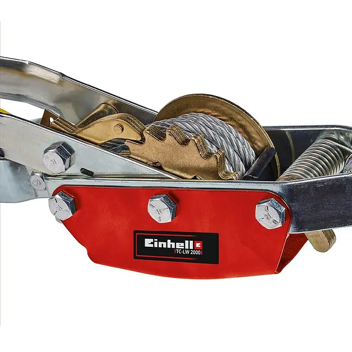 Einhell Handhebelseilzug TC-LW 2000 - Tragkraft: 2.000 kg mit Umlenkrolle - Detailaufnahme